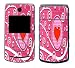 Heart Twirl Design Decal Protective Skin Sticker for LG VX8560 Chocolate 3