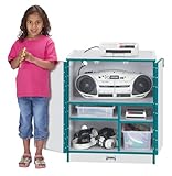 Media Cart - Lockable - Blue - School & Play Furniture