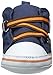 Luvable Friends Unisex Baby Crib Shoes, Blue Zig Zag, 6-12 Months