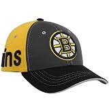 Zephyr Boston Bruins Charcoal-Gold Playback Z-Fit Hat