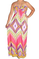 Spandex Halter Shirred Maxi Dress 