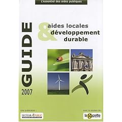 Guide des aides locales au d�veloppement durable