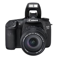 Canon EOS 7D SLR-Digitalkamera (18 Megapixel, 7,6 cm (3 Zoll) LCD-Display, LiveView, FullHD-Movie) inkl. EF-S 18-135mm IS LENS-KIT