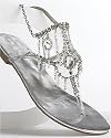 Newport News Rhinestone-trim sandals