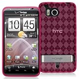 Argyle Flexible TPU Cover Skin Phone Case for the HTC ThunderBolt ADR6400 - ....