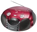Scott - SDM 25 RD - Radio st&eacute;r&eacute;o CD / MP3 - Radio tuner PLL - USB - Heure