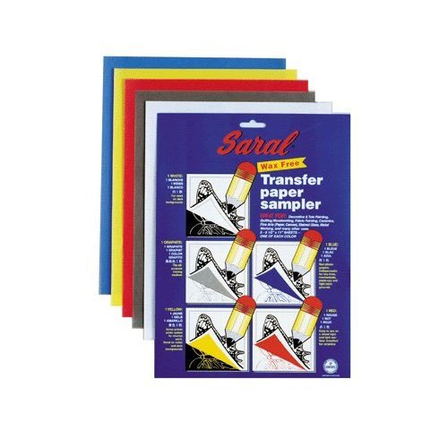 SARAL WAXFREE Transfer (Tracing) PaperSAMPLE PACKPack Contains 1 of