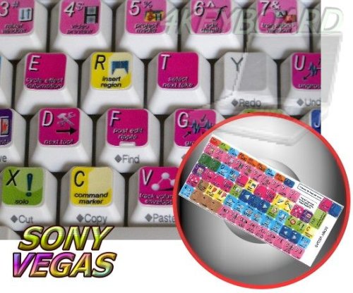 SONY VEGAS KEYBOARD STICKERS