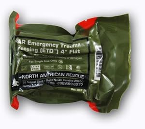 FLAT FOLD Emergency Trauma Dressing 4