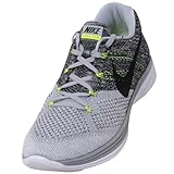 NIKE（ナイキ） ランニング シューズ フライニット ルナ3 メンズ WOLF GREY/BLACK-WHITE-VOLT 698181-009