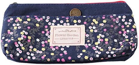 School Pencil Bag frozen pencil pouch double zipper pure and fresh penalty cosmetic bags Office stationery canvas pencil case