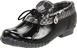 Sporto Women's Aroostic,Black Plaid,7 B US