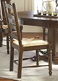 IMAGE OF Attic Heirlooms Ladderback Side Chair in Rustic Oak (Set of Two) - Broyhill 5399-83