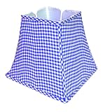 Tadpoles Basics Gingham Lamp Shade - Navy