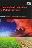 Handbook of innovation in public services
