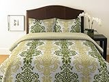 City Scene Damask Collection Comforter Set, King