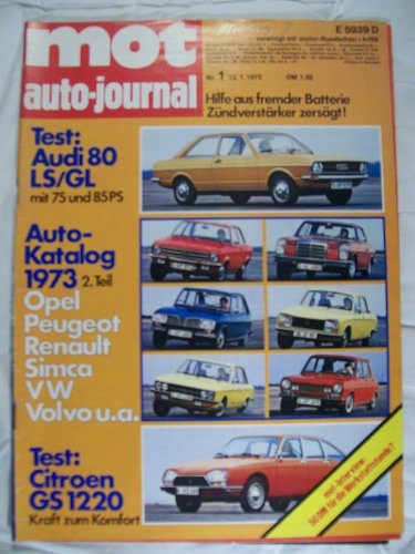 mot Auto-Journal Jg. 1973, Heft 1 bis 26