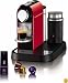 Nespresso C120-US-RE-NE CitiZ Automatic Single-Serve Espresso Maker and Milk Frother, Fire-Engine Red