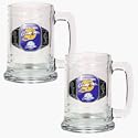 Los Angeles Lakers 2009 NBA Champions 2 Piece 15 oz. Glass Tankard Set