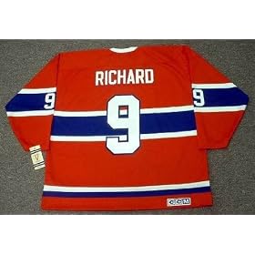 Buy MAURICE RICHARD Montreal Canadiens 1959 CCM Vintage Throwback NHL Hockey Jersey by CCM