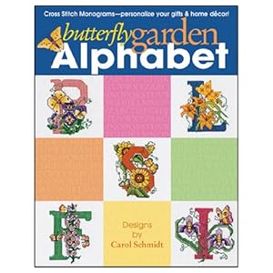 Butterfly Garden Alphabet Cross Stitch  - Leisure Arts