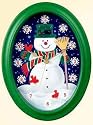 Mr Snowman Musical Clock - Christmas Decoration