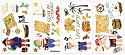 RoomMates RMK1195SCS Treasure Hunt Peel and Stick Appliques