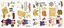 RoomMates RMK1195SCS Treasure Hunt Peel and Stick Appliques