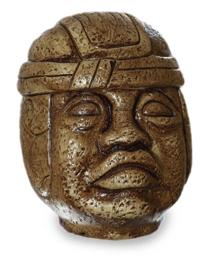 Ceramic figurine Olmec Head