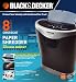 Black & Decker CC800 8 sheet crosscutpaper shredder with power boost graphite