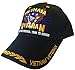 Vietnam Veteran Hat and Sticker Black Time Served Army Navy Marines