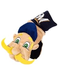 Milwaukee Brewers Bernie Brewer Mascot Mittens, Large/X-Large (Adult)