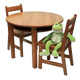 Lipper Child's Round Table & Two Chairs