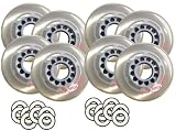 REFLEX SPEED WHEELS Inline Skate 82mm 84a + BEARINGS