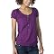 Juniors' Xhilaration® Peasant Top - Sweet Plum
