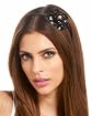 Mini Crystal Centered Flower Headband main image