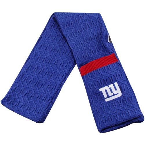 Reebok New York Giants Ladies Royal Blue Knit Scarf w/Pockets