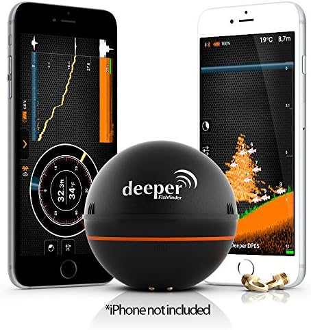 DEEPER SMART PORTABLE FISH FINDER F/SMARTPHONE OR TABLET >> Latest Version