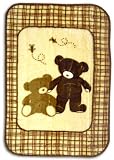 Teddy Bear Luxury Plush Throw