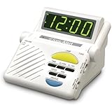 Sonic Alert  SB1000 Sonic Boom Loud Vibrating Alarm Clock with Built In Receiver