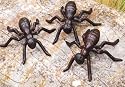 Gardens2you Set of Three Cast Iron Ant Garden Ornaments