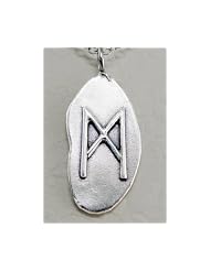 Sterling Silver Cooperation Rune Symbol