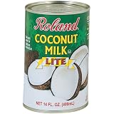Roland Coconut Milk, Lite, 14-Ounce Cans (Pack of 24) ~ Roland