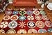 Feraghan/New City Kids Playful Contemporary Modern Circles Area Rug, 2' x 3', Red/Yellow/Green/Orange/Light Blue