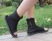 Japanese Anime Cosplay Costume Naruto Akatsuki Members Shoes Black Size 36 to 46