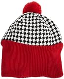 San Diego Hat Girls 2-6x Checkered Pom Pom Beanie