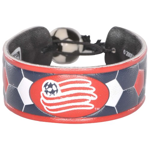 New England Revolution Team Color Soccer Bracelet New England Revolution Team Color Soccer Bracelet