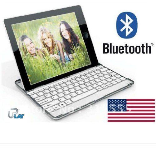 uPlay(TM) iPad 2 Wireless Keyboard + Aluminum 