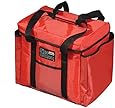 Rubbermaid Commercial Products FG9F4000RED PROSERVE Insulated Professional Delivery Bag, Pizza and Sandwich Bag, Medium, Red