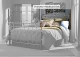 Chancellor Twin Size Headboard In Gold Frost/Mahogany Finish By Fashion Bed Group